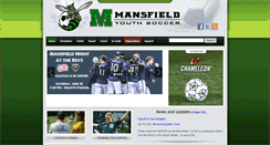 Desktop Screenshot of mansfieldyouthsoccer.com